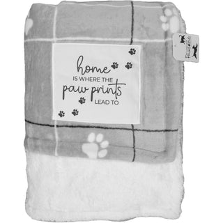 Home 50" x 60" Sherpa & Royal Plush Blanket