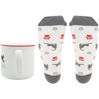 My Cat 18 oz Mug & Crew Socks