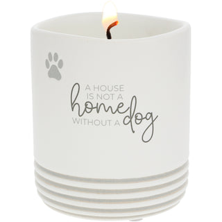 Home Dog - 10 oz - 100% Soy Wax Reveal Candle Scent: Tranquility