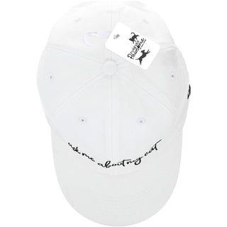 My Cat White Adjustable Hat