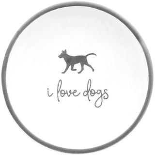 I Love Dogs 2.5" Trinket Dish