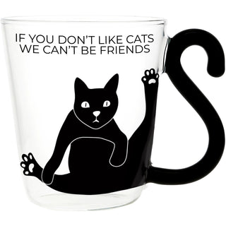 Can't Be Friends 12 oz Glass Cup