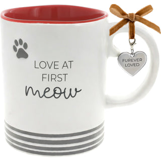 Furever Loved Cat 15 oz Mug & Collar Charm Set