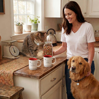 Furever Loved Cat 15 oz Mug & Collar Charm Set