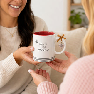 Furever Loved Cat 15 oz Mug & Collar Charm Set