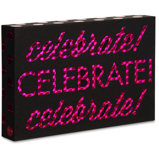 Celebrate 6" x 4" Plaque