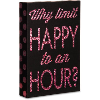 Happy Hour 4" x 6" Plaque