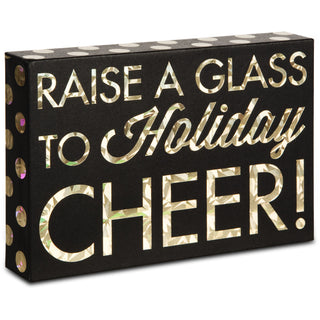 Holiday Cheer 6" x 4" Plaque