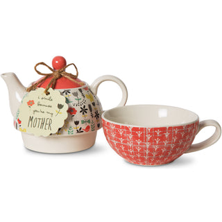 Mother 15 oz Teapot & 8 oz Cup