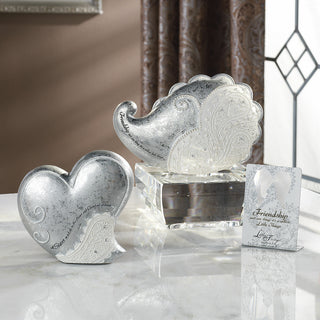 Sister 4" Heart Self-Standing Plaque
