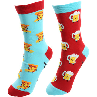 Beer and Pizza Unisex Sock