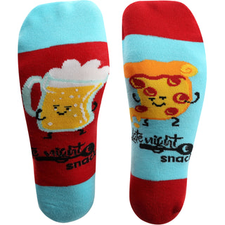 Beer and Pizza Unisex Sock