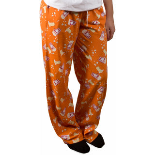 Popcorn and Butter XS Orange Unisex Lounge Pants