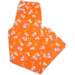 Popcorn and Butter XS Orange Unisex Lounge Pants