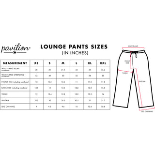 Popcorn and Butter XS Orange Unisex Lounge Pants