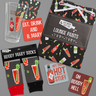 Bloody Mary XS Gray Unisex Lounge Pants