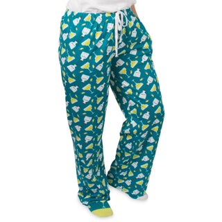 Margarita  XS Teal Unisex Lounge Pants