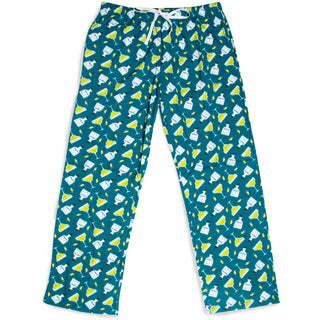 Margarita  XS Teal Unisex Lounge Pants