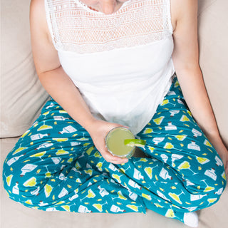 Margarita XS Teal Unisex Lounge Pants