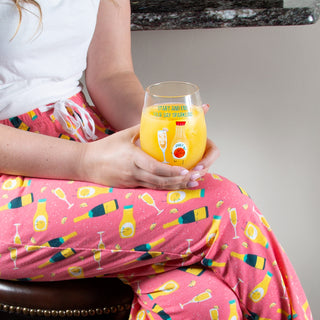 Mimosa Peach Unisex Lounge Pants