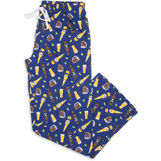 Beer XS Blue Unisex Lounge Pants