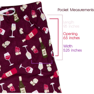 Wine XS Wine Unisex Lounge Pants