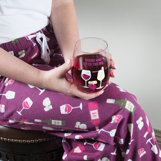 Wine XS Wine Unisex Lounge Pants