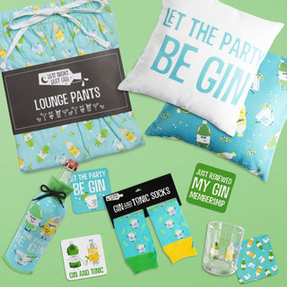 Gin & Tonic 4" Coaster Set with Box (4 Piece)