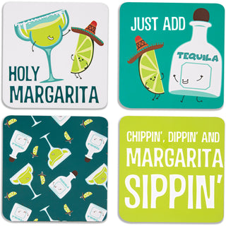 Margarita  4" Coaster Set with Box (4 Piece)