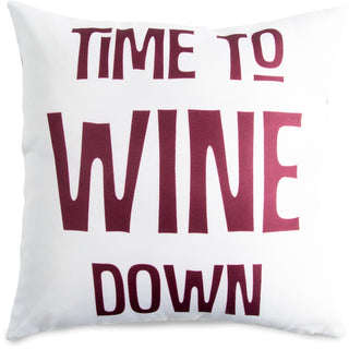 Wine Down 14" x 14" Pillow