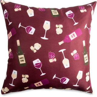 Wine Down 14" x 14" Pillow