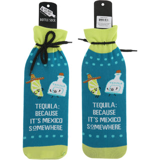 Tequila Knitted Bottle Sock