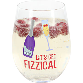 Fizzical 18 oz Stemless Wine Glass