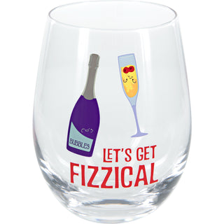 Fizzical 18 oz Stemless Wine Glass