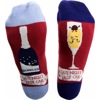 Prosecco & Raspberries S/M Unisex Socks