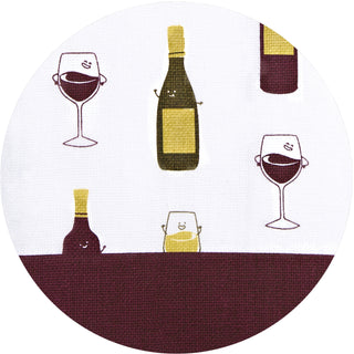 Wine Tea Towel Gift Set (2 - 19.75" x 27.5")