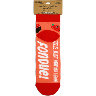 Fondue Cotton Blend Ankle Socks