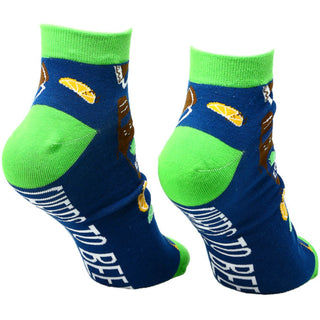 Beer Cotton Blend Ankle Socks