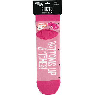 Shots Cotton Blend Ankle Socks