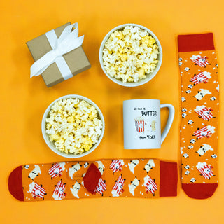 Butter Than You 18 oz Mug and Sock Set