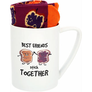 Stick Together 18 oz Mug and Sock Set