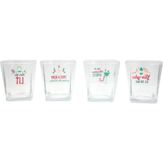 Holiday Rocks Glasses 10 oz Rocks Glasses
(Set of 4 )