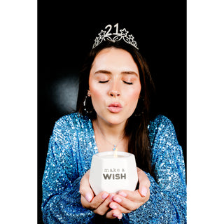Make a Wish 8 oz - 100% Soy Wax Candle Scent: Tranquility