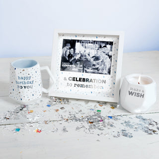 Celebration 7.5" Shadow Box Frame (Holds 6" x 4" Photo)