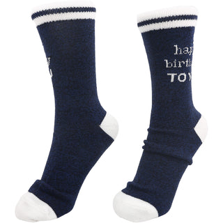 Happy Birthday Ladies Crew Sock