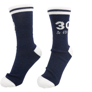 30 & Flirty Ladies Crew Sock