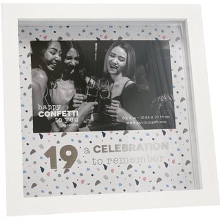 19 7.5" Shadow Box Frame
(Holds 6" x 4" Photo)