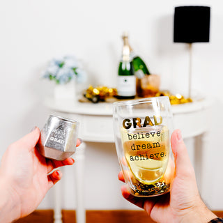 Cheers Grad 3 oz Geometric Shot Glass