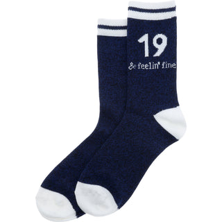 19 Ladies Crew Sock