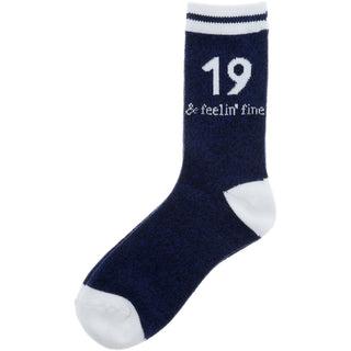 19 Ladies Crew Sock